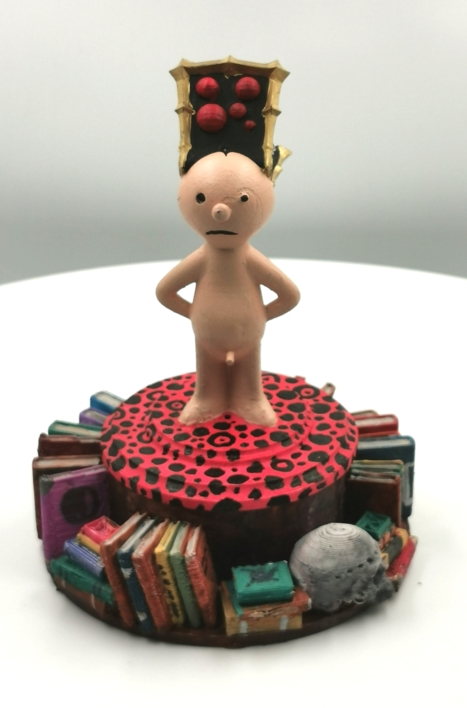 LIbro comecabezas y joyero |Escultura de Ignacio Junquera | Compra arte en Flecha.es