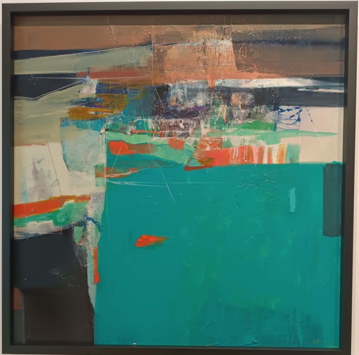 Amarras (Moorings) |Pintura de Magdalena Morey | Compra arte en Flecha.es