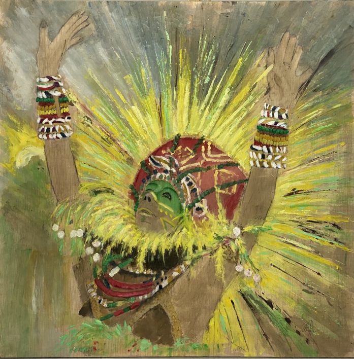 Carnaval |Pintura de Pipa Martín | Compra arte en Flecha.es