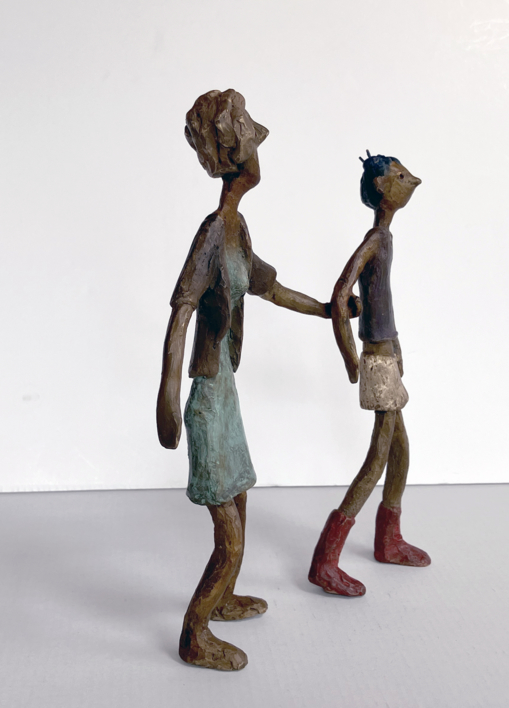 No seas pesada, mamá |Escultura de Ana Valenciano | Compra arte en Flecha.es