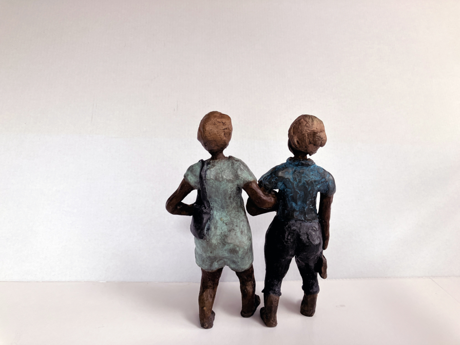 ¿Dónde merendamos hoy? | Escultura de Ana Valenciano | Compra arte en Flecha.es