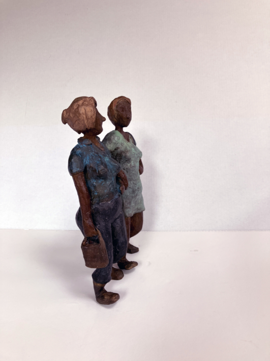 ¿Dónde merendamos hoy? | Escultura de Ana Valenciano | Compra arte en Flecha.es