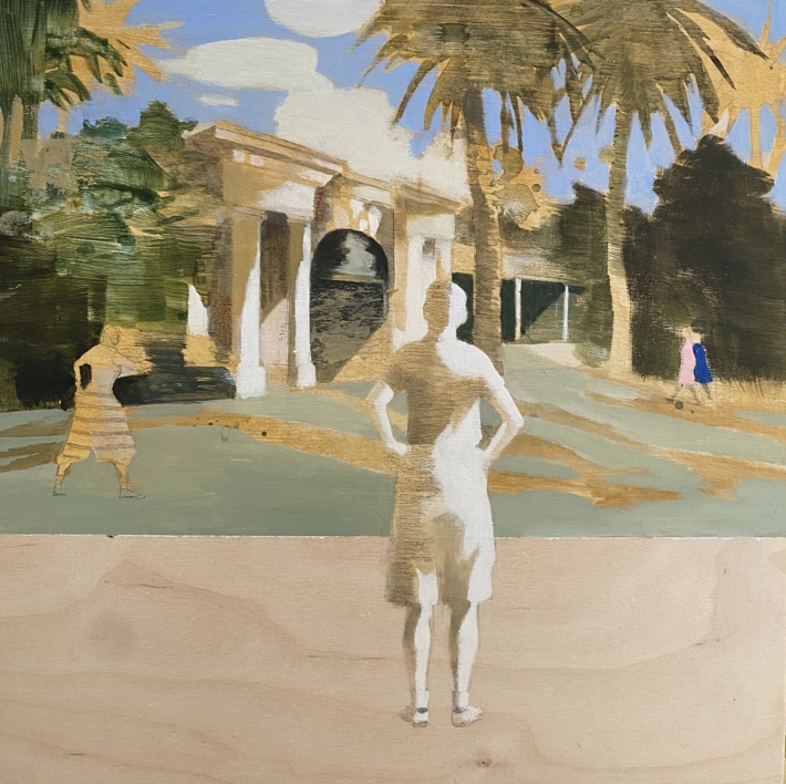 Miradas II |Dibujo de Menchu Uroz | Compra arte en Flecha.es