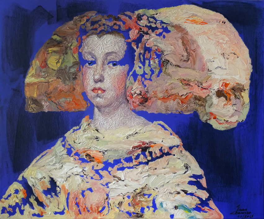 Reina Mariana de Austria |Pintura de Juan Chamizo | Compra arte en Flecha.es