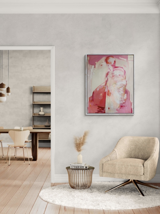 "En la quietud nos desplegamos:  Ignición" | Pintura de Magdalena Morey | Compra arte en Flecha.es