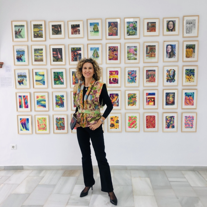 Dragón 5. Sere "Del 1 al 5 pasando por el 3" | Pintura de Emma Ramírez Conde | Compra arte en Flecha.es