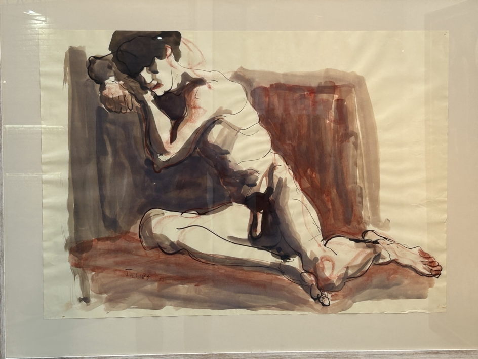 Desnudo nº 12 |Dibujo de Jaelius Aguirre | Compra arte en Flecha.es