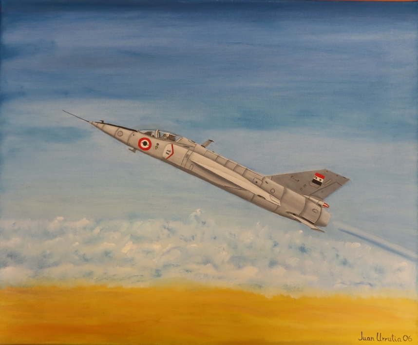 HA-300: EL CAZADOR DEL DESIERTO |Pintura de Juan Urrutia de Hoyos | Compra arte en Flecha.es