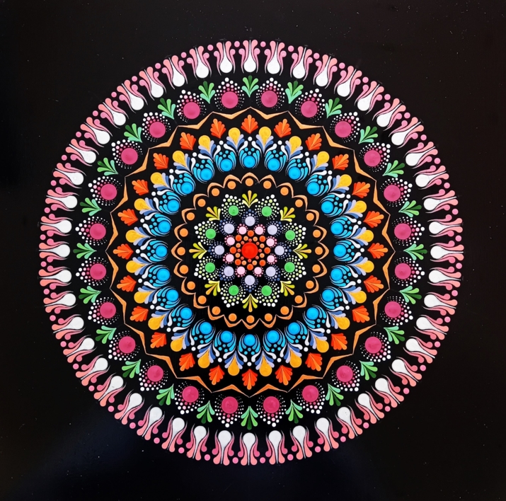 Mandala |Pintura de María de la O Sevillano Asensio | Compra arte en Flecha.es