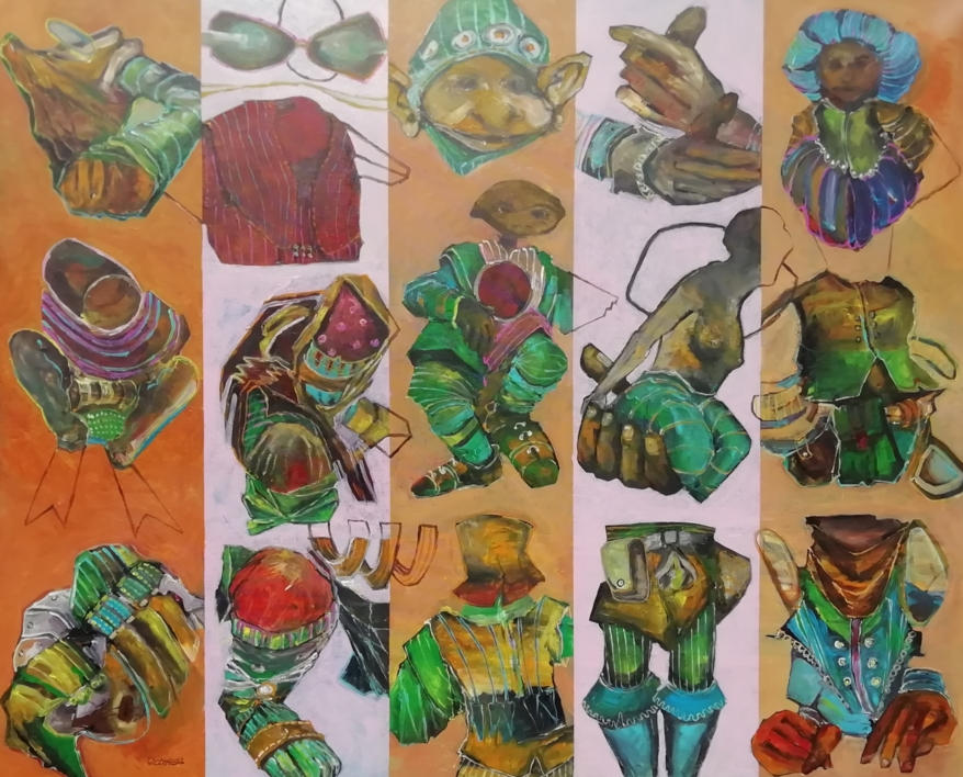 Fragments - Friday 21 |Pintura de Francisco Santos | Compra arte en Flecha.es
