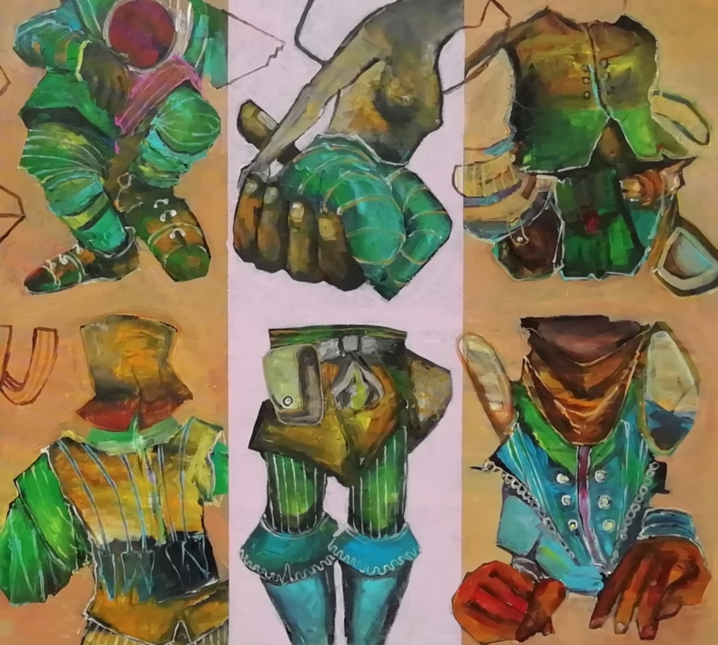 Fragments - Friday 21 | Pintura de Francisco Santos | Compra arte en Flecha.es