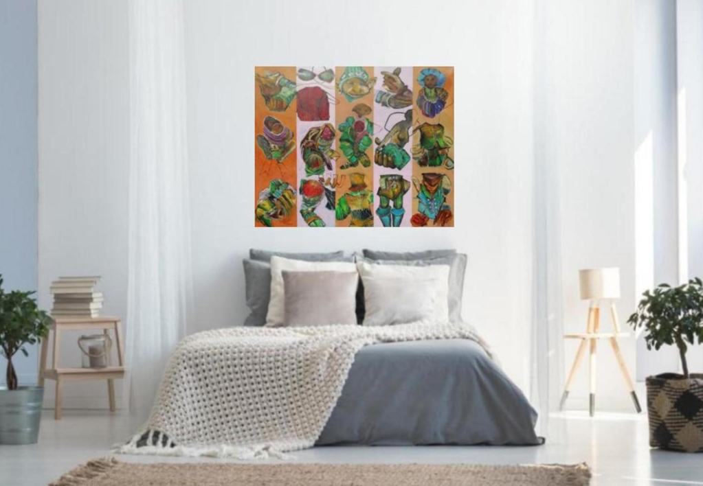 Fragments - Friday 21 | Pintura de Francisco Santos | Compra arte en Flecha.es