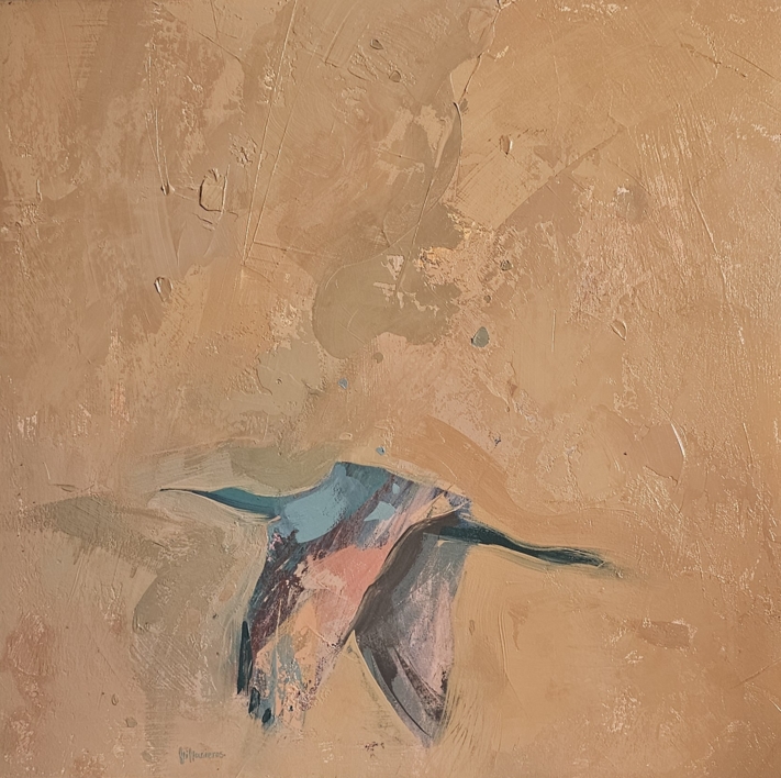 Como una pluma |Pintura de CRISTINA VILLACIEROS | Compra arte en Flecha.es
