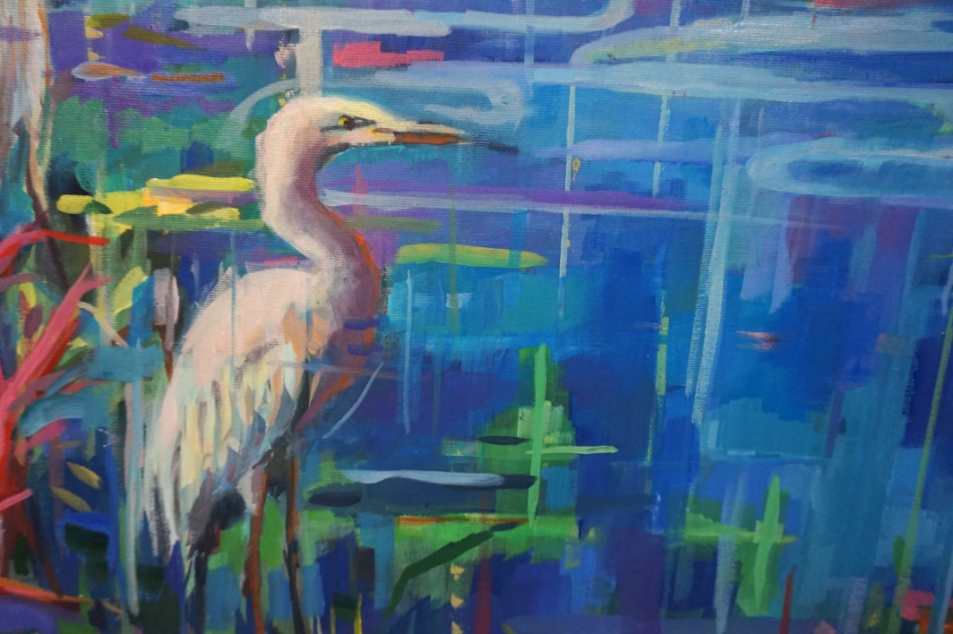 Juego de azules 2 | Pintura de Amaya Fernández Fariza | Compra arte en Flecha.es
