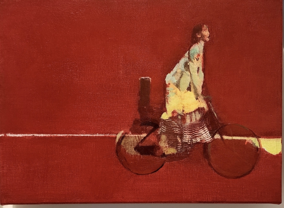 En rojos1 |Pintura de Ana Alcaraz | Compra arte en Flecha.es