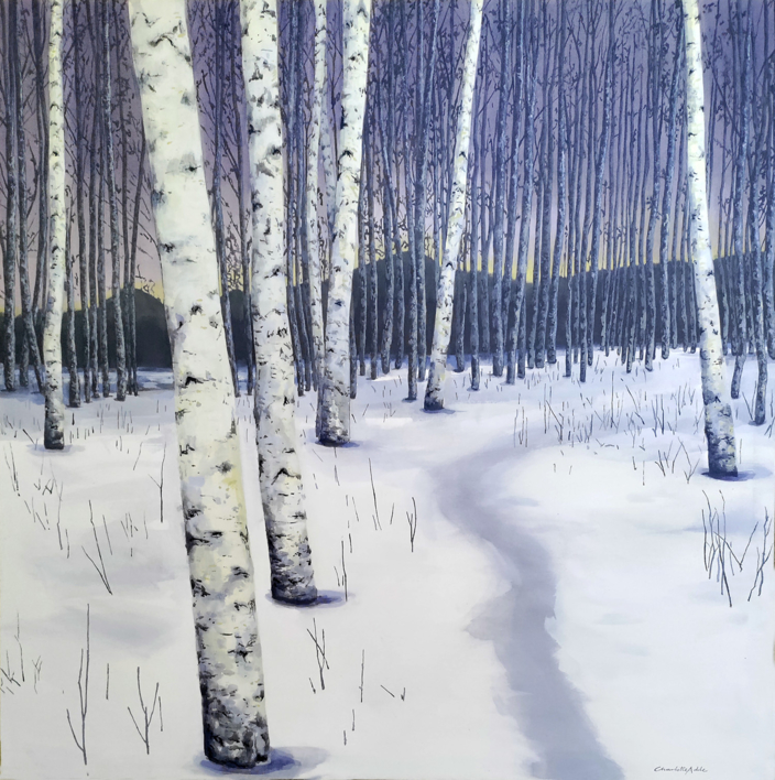 Abedules |Pintura de Charlotte Adde | Compra arte en Flecha.es
