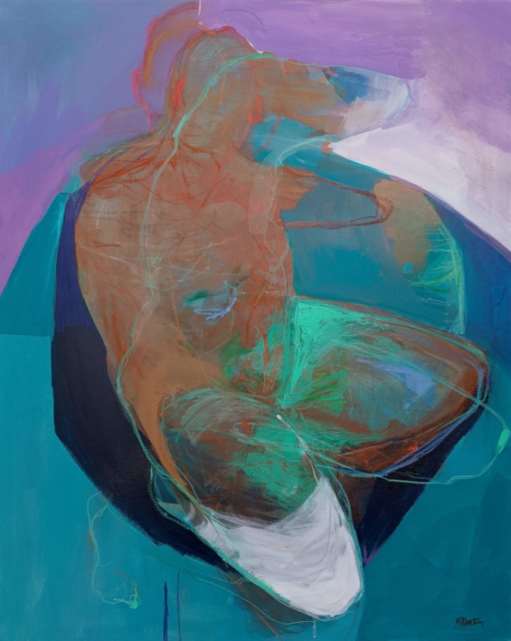 The Unfolding Self (El Despliegue del Ser) |Pintura de Magdalena Morey | Compra arte en Flecha.es