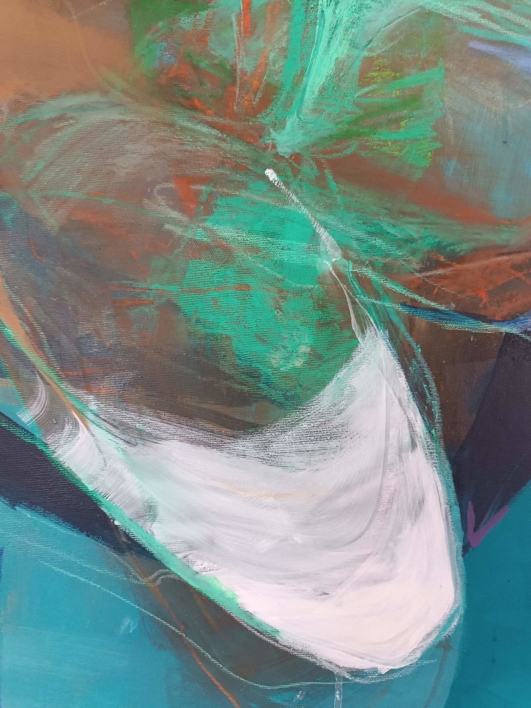 The Unfolding Self (El Despliegue del Ser) | Pintura de Magdalena Morey | Compra arte en Flecha.es