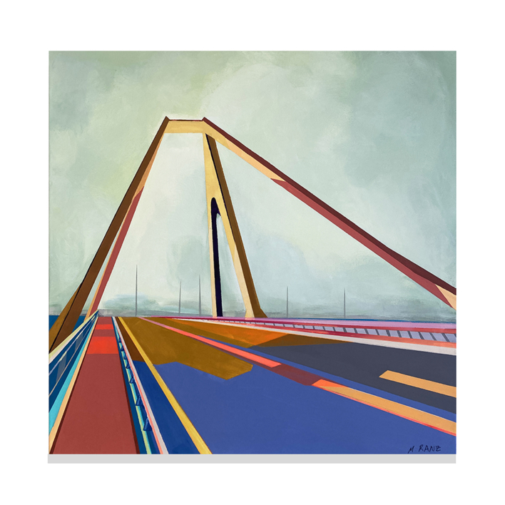 "CITY 9" |Pintura de MARTA RANZ | Compra arte en Flecha.es