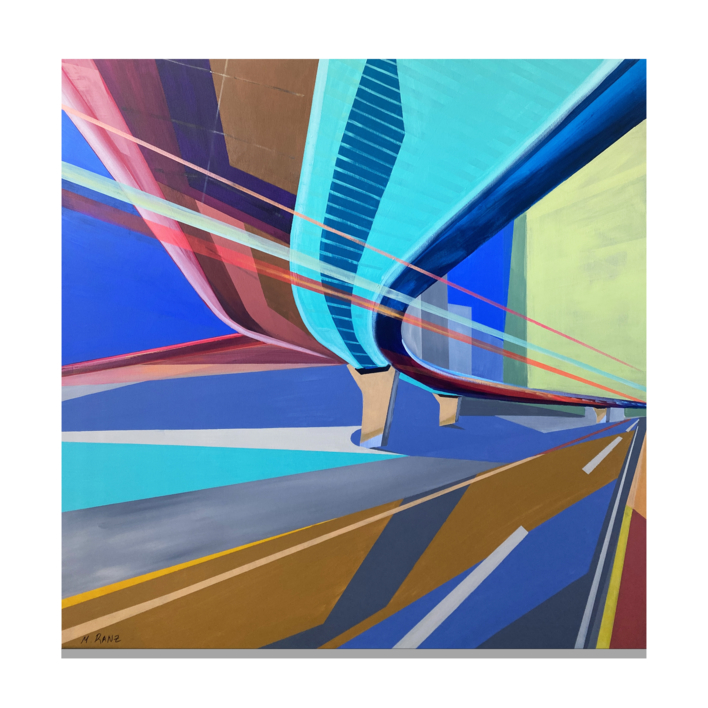 "CITY 3" | Pintura de MARTA RANZ | Compra arte en Flecha.es