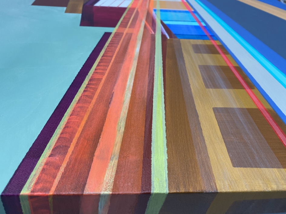 "CITY 5" | Pintura de MARTA RANZ | Compra arte en Flecha.es