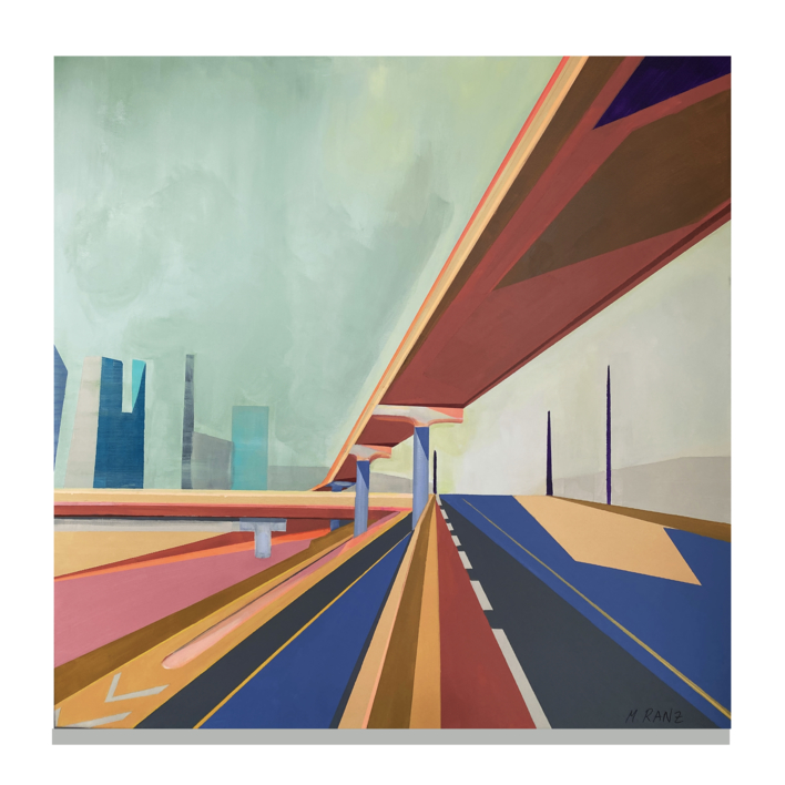 "CITY 4" | Pintura de MARTA RANZ | Compra arte en Flecha.es