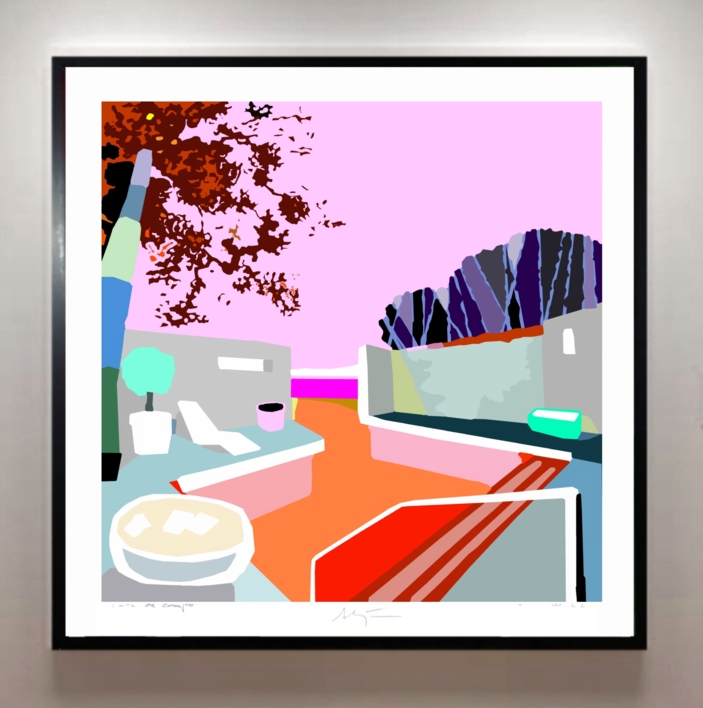 IntExterior (100x100cm) | Dibujo de ALEJOS | Compra arte en Flecha.es