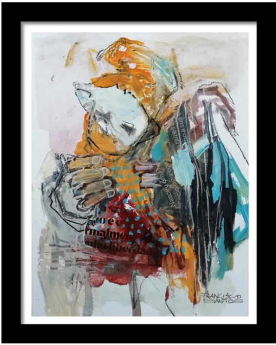 Viernes 28 |Pintura de Francisco Santos | Compra arte en Flecha.es