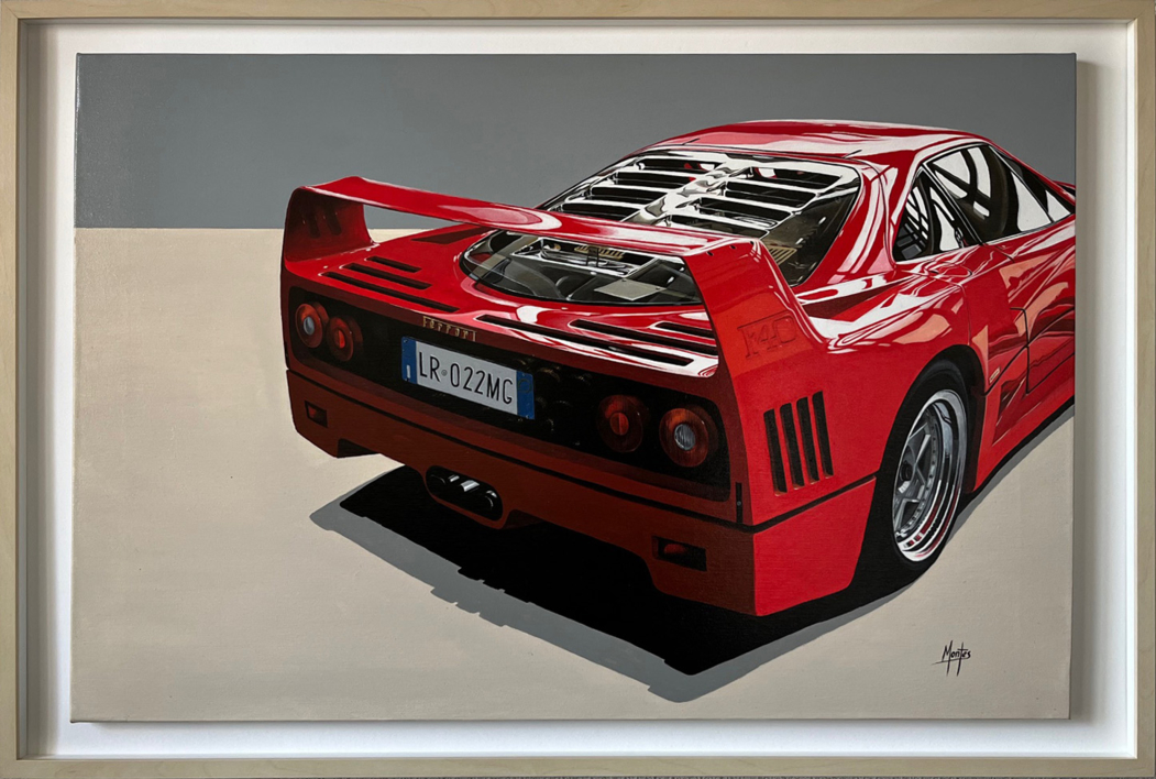 F 40 | Pintura de Guillermo Antonio Montes | Compra arte en Flecha.es