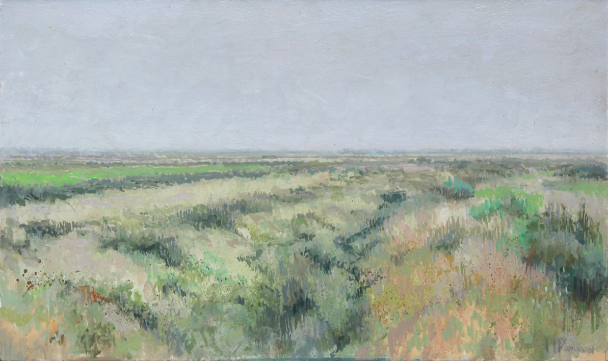 Marismas del Guadalete IV |Pintura de José Luis Romero | Compra arte en Flecha.es