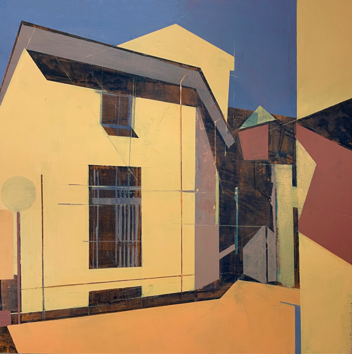 Urban Abstraction |Pintura de JENNY FERMOR | Compra arte en Flecha.es