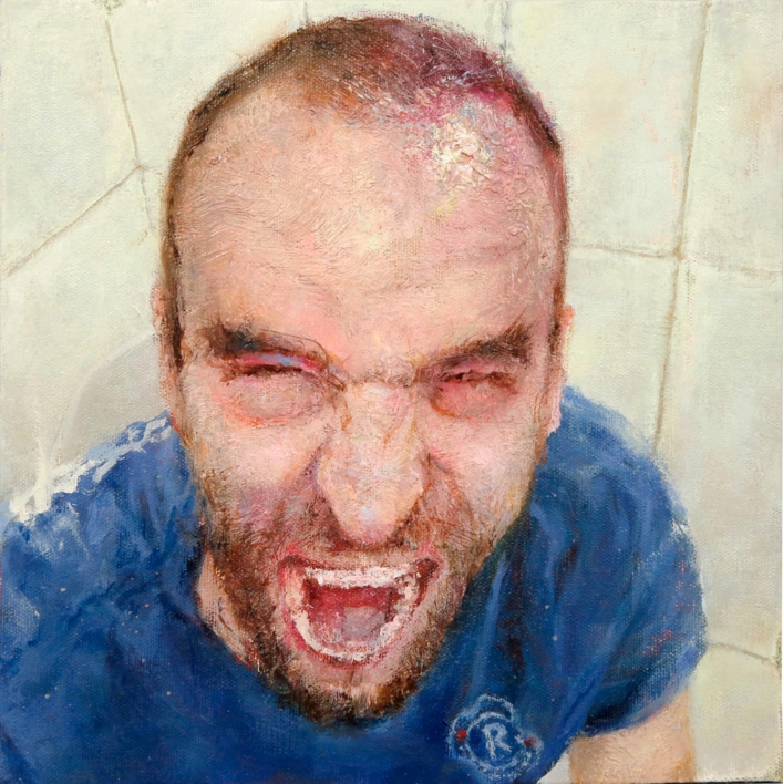 Descarga interior II |Pintura de Ricardo Sanchezt | Compra arte en Flecha.es