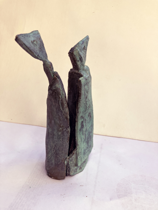 Los enemistados | Escultura de Ana Valenciano | Compra arte en Flecha.es