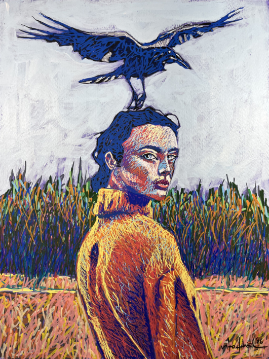 Lucie |Pintura de Vito Thiel | Compra arte en Flecha.es