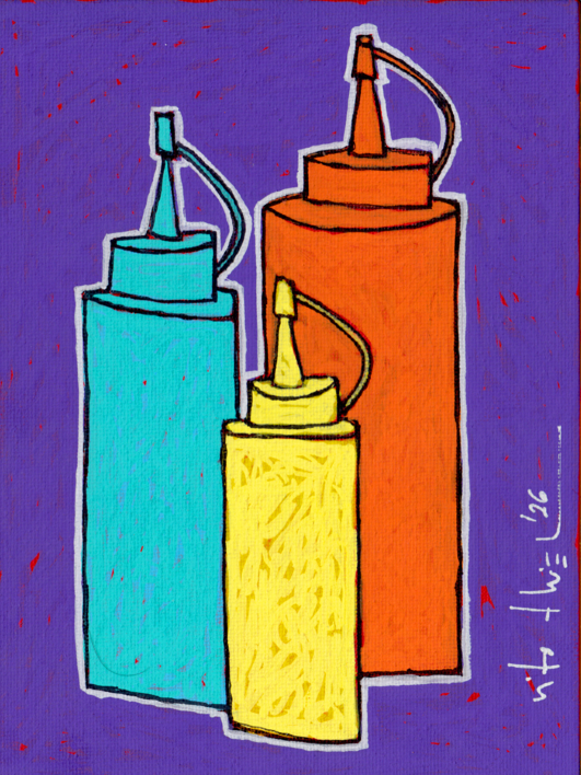 Salsas |Pintura de Vito Thiel | Compra arte en Flecha.es