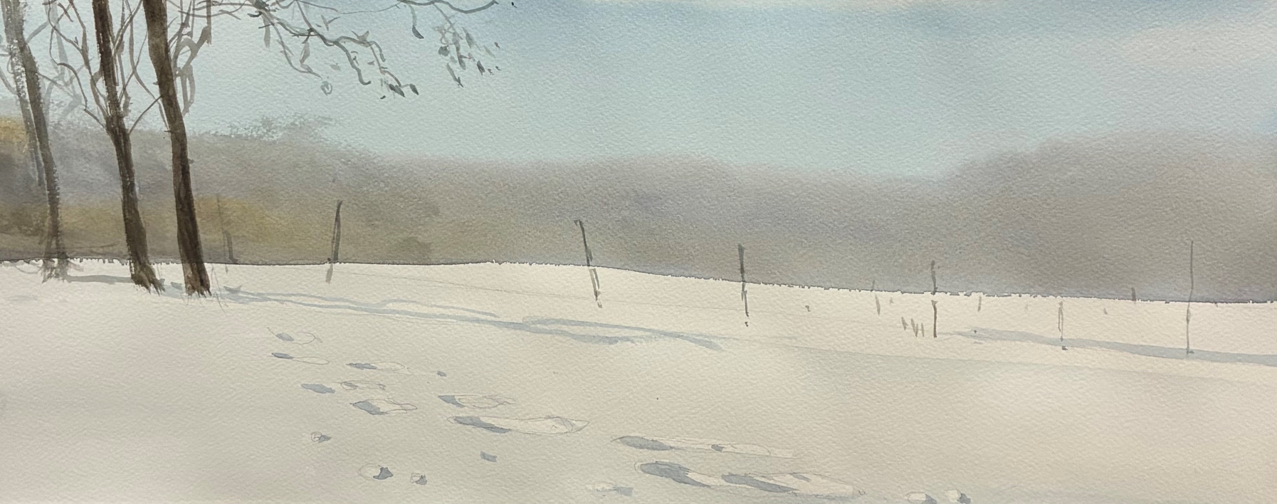 Invierno |Pintura de Iñigo Lizarraga | Compra arte en Flecha.es