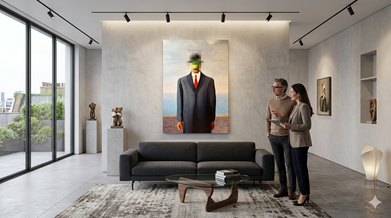 L’héritage occidental | Pintura de Ezequiel Martinez Llaser | Compra arte en Flecha.es