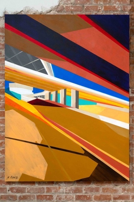 "CITY" | Pintura de MARTA RANZ | Compra arte en Flecha.es