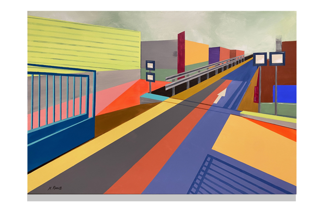 "POLÍGONO" |Pintura de MARTA RANZ | Compra arte en Flecha.es