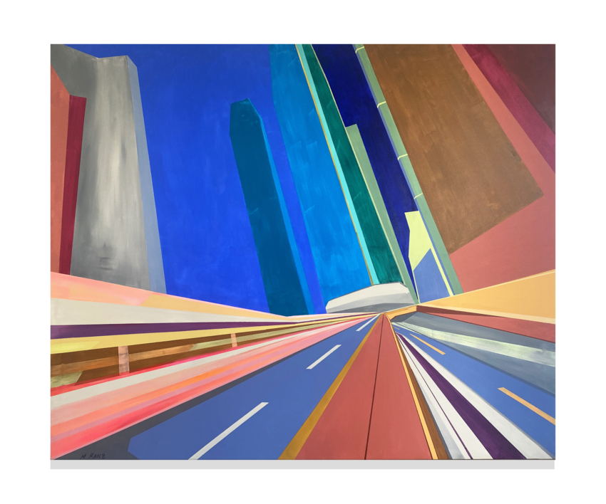 "CITY 8" |Pintura de MARTA RANZ | Compra arte en Flecha.es