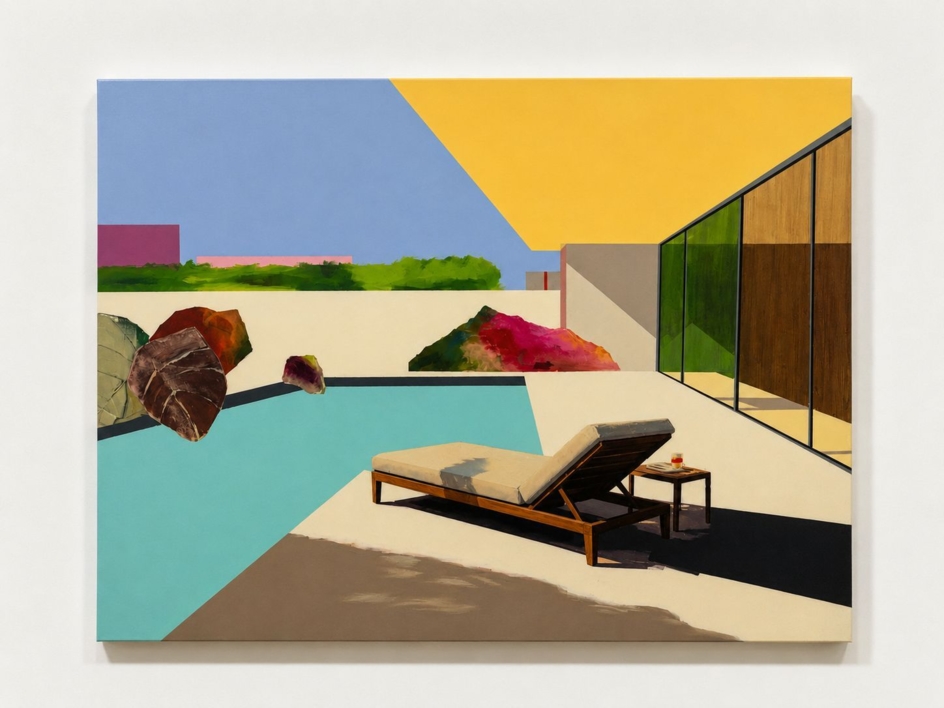 Una tarde de verano |Pintura de MARIBEL GARCIA BENITO | Compra arte en Flecha.es