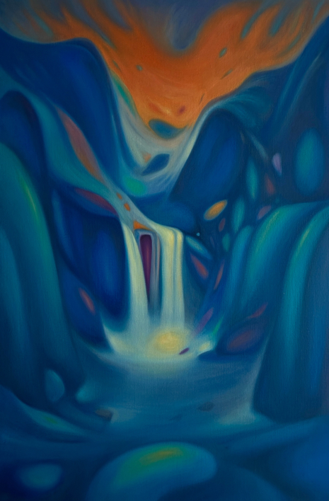 Bursting Light Over The Horizon |Pintura de Helena Revuelta | Compra arte en Flecha.es