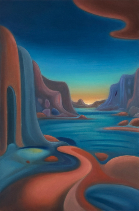 Cartography of an Errant Dream |Pintura de Helena Revuelta | Compra arte en Flecha.es