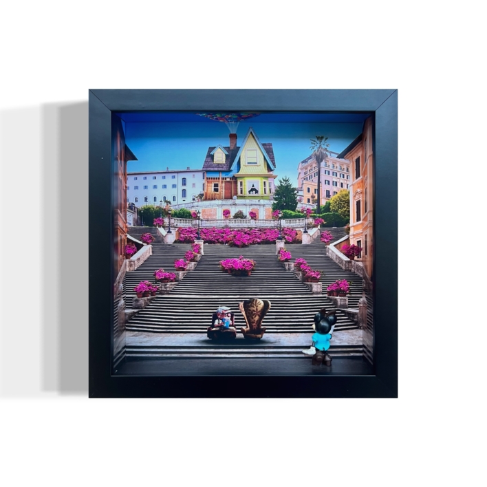 Time flies | Collage de Aladino | Compra arte en Flecha.es