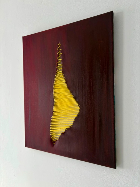 held together by the Thread | Pintura de WhatThePaint | Compra arte en Flecha.es