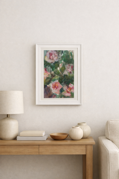 Rosas | Pintura de Constanza L. Schlichting | Compra arte en Flecha.es