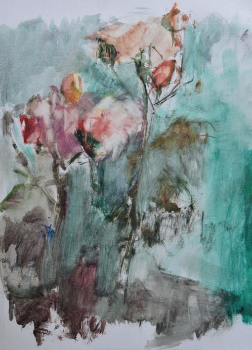 Rosas 2 |Pintura de Constanza L. Schlichting | Compra arte en Flecha.es