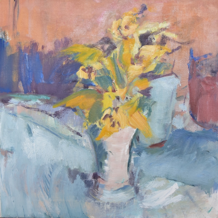 Bodegón amarillo |Pintura de Constanza L. Schlichting | Compra arte en Flecha.es