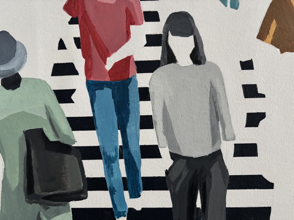 Two barefoot boys | Pintura de MARTTA GARCIA RAMO | Compra arte en Flecha.es