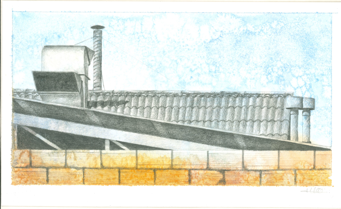 Veïnes |Dibujo de Teresa Bertral | Compra arte en Flecha.es